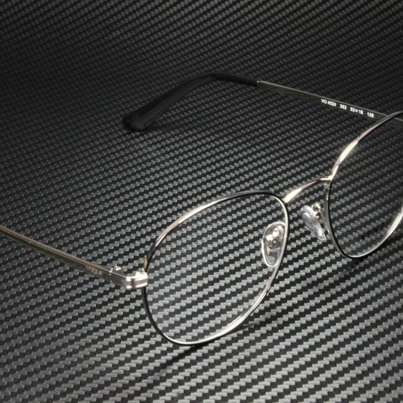 Vogue Women's Black and Silver Eyeglasses! - Picture 3 of 4